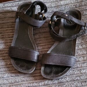 Black Strappy Sandals